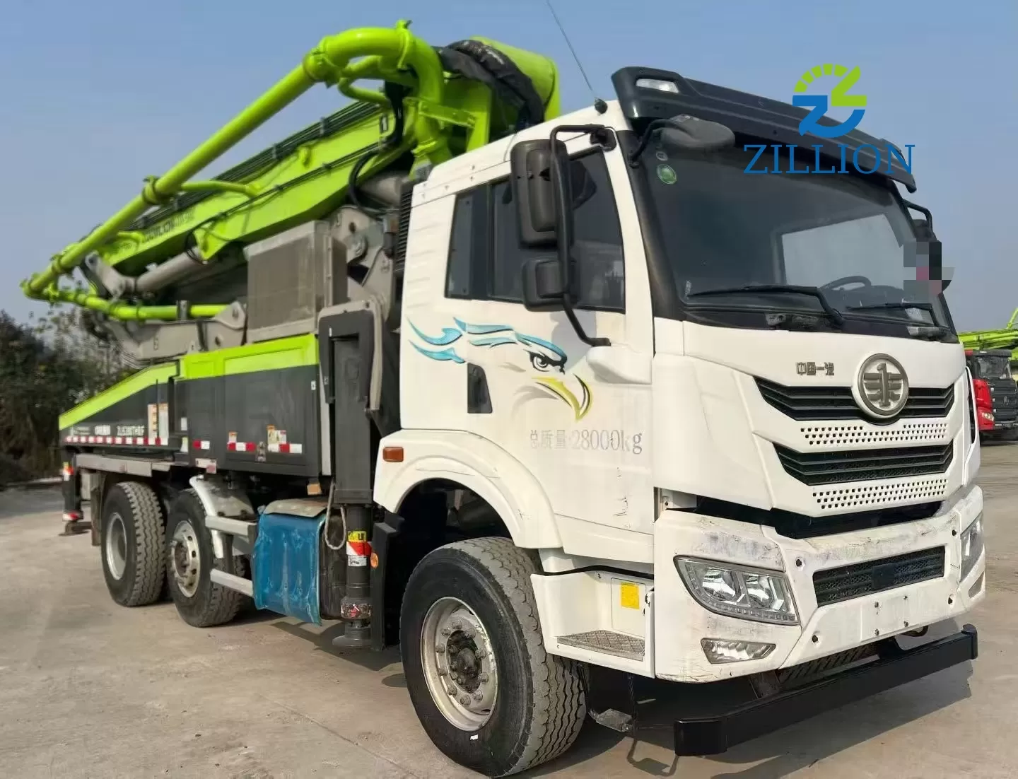 2022 Zoomlion 40m Truck-Mounted Concrete Pump Truck with FAW Chassis