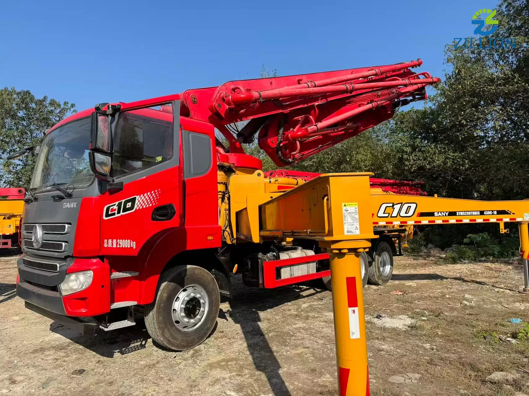 SANY used Concrete Pump Trucks on sales